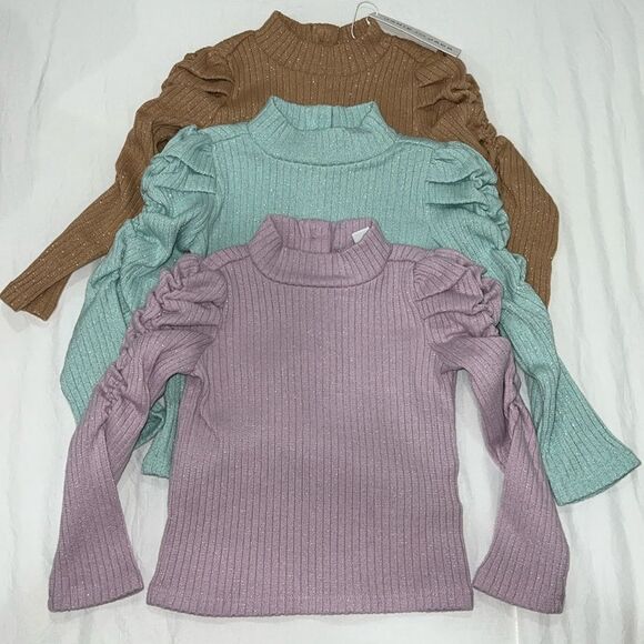 NWT JANIE AND JACK TOP BUNDLE 12/18M - Picture 1 of 10